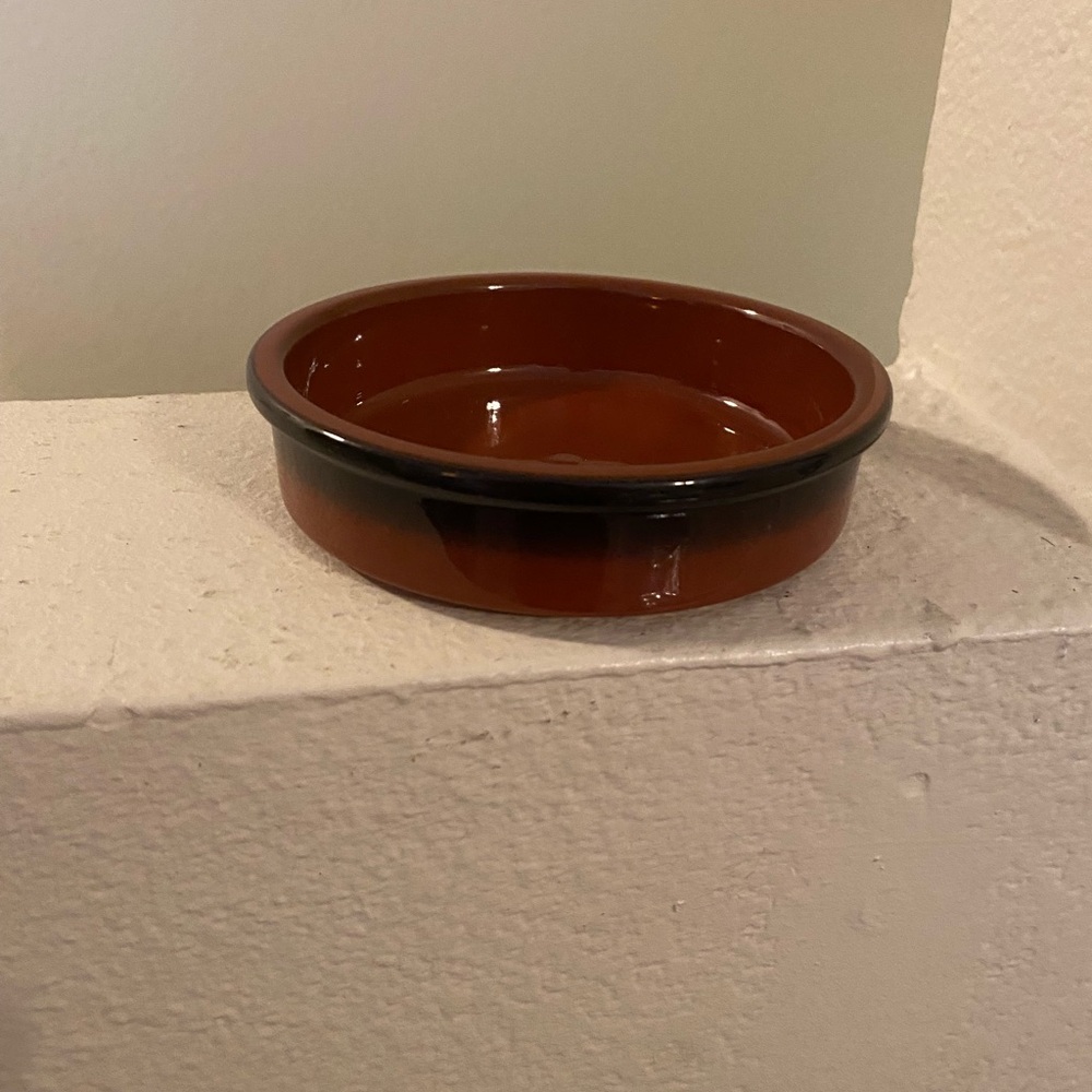 Cermer Brown Ceramic Dish Ramekins Microwave Safe. Freezer/Oven. Set of 6. New.